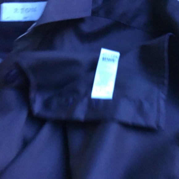 ETON Slim solid black dress cotton shirt Sz 15 3/4 ~40 made in Romania  🇷🇴 - Picture 10 of 11